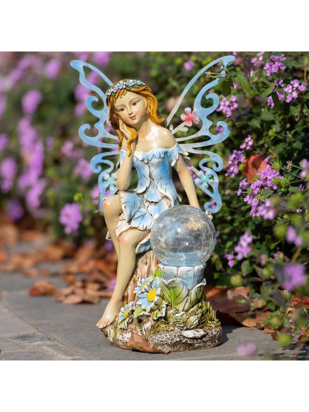 Solar Garden Fairy Statues - Outdoor Decor & Accessories for Patio, Lawn & Gifts